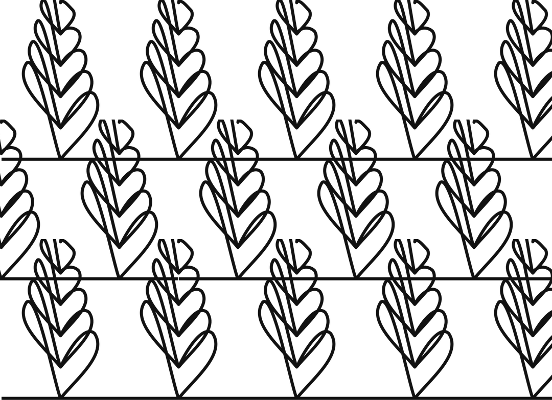 Leaf pantograph — one continuous quiltable line