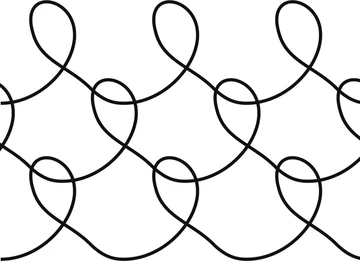 Loop-de-Loop pantograph — continuous line, shown repeating